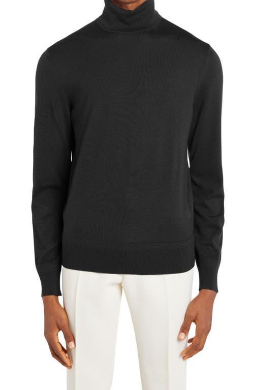 TOM FORD Fine Gauge Merino Wool Turtleneck Sweater Product Image