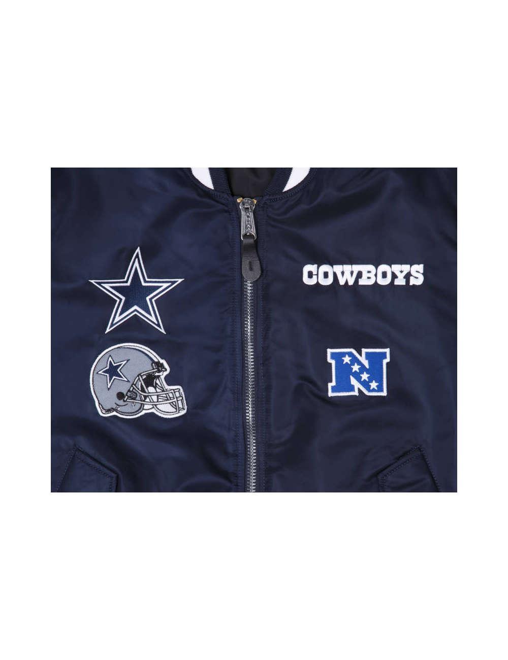 DALLAS COWBOYS X ALPHA X NEW ERA MA-1 BOMBER JACKET Unisex Product Image