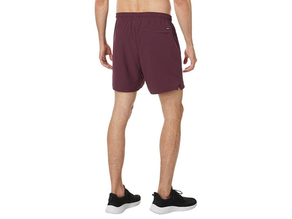 RVCA Yogger Stretch Shorts (Plum) Men's Shorts Product Image