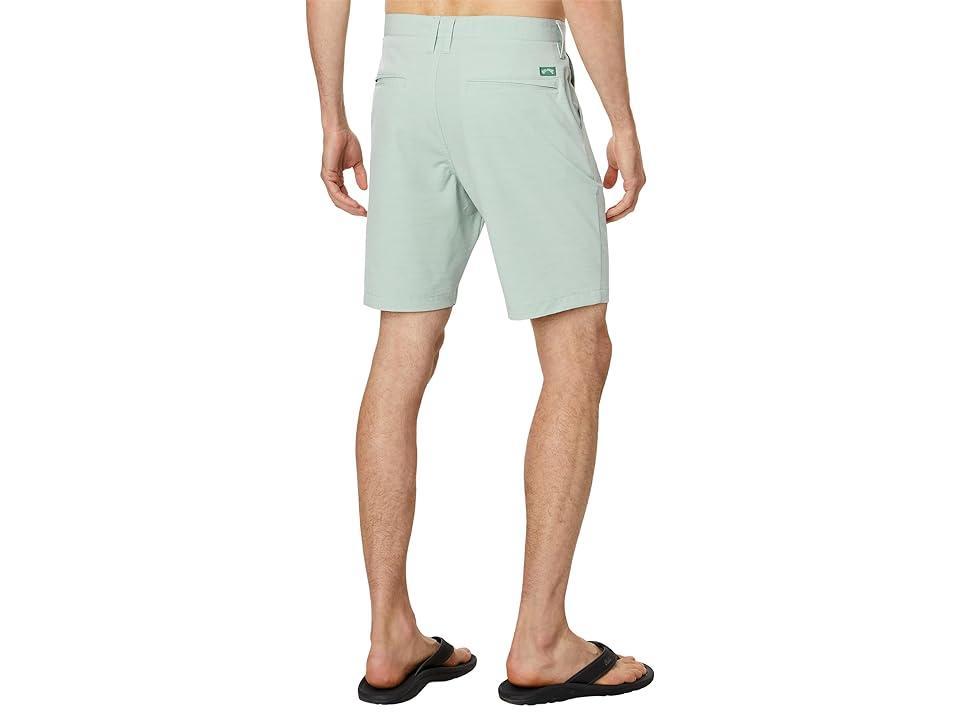 Billabong Crossfire Slub Mid 19 Hybrid Shorts (Vapor) Men's Shorts Product Image