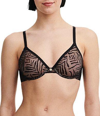 Womens Graphic Allure Molded Mesh Underwire Bra Product Image