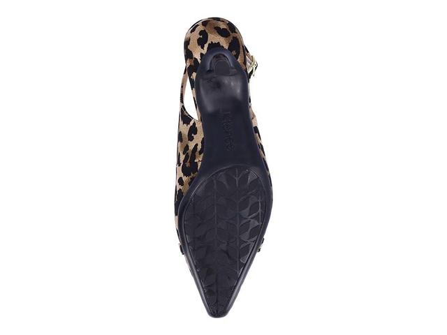 J. Renee Kallan Leopard Print Chain Slingback Pumps Product Image