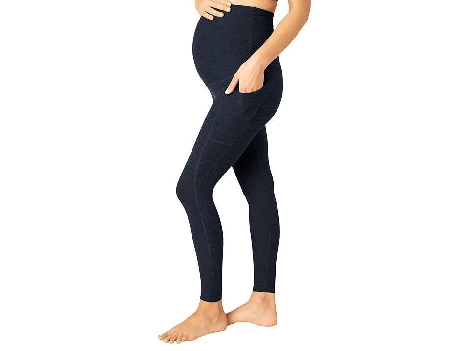 Beyond Yoga Maternity Spacedye Out of Pocket High-Waisted Midi Leggings (Nocturnal ) Women's Casual Pants Product Image