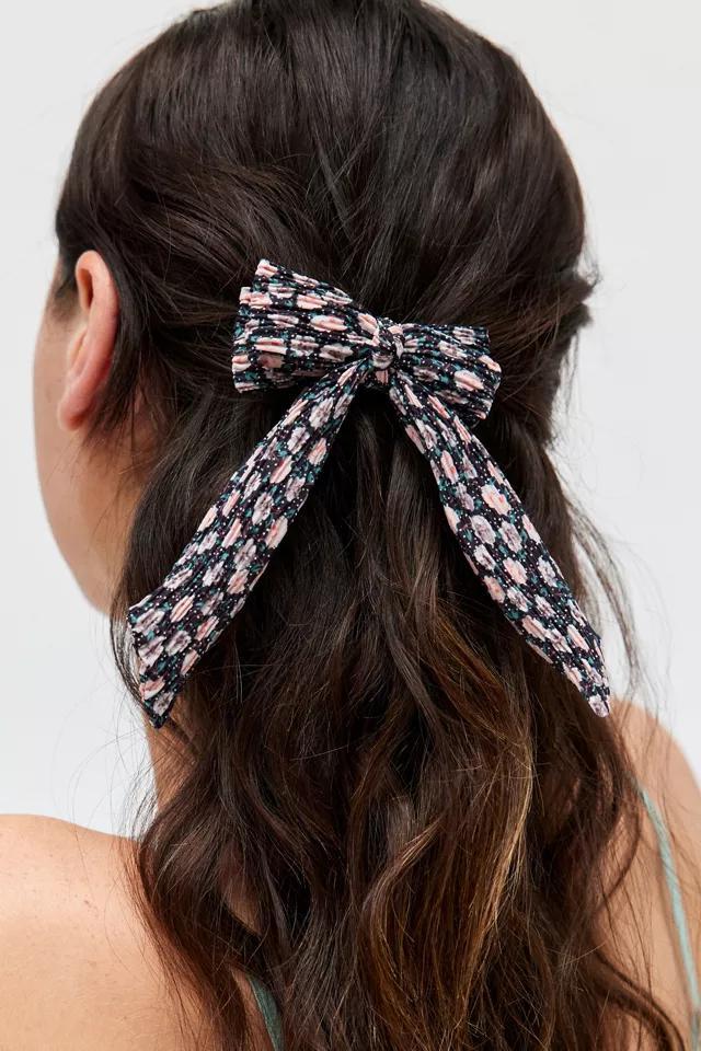 Ditsy Floral Hair Bow Clip Set Product Image