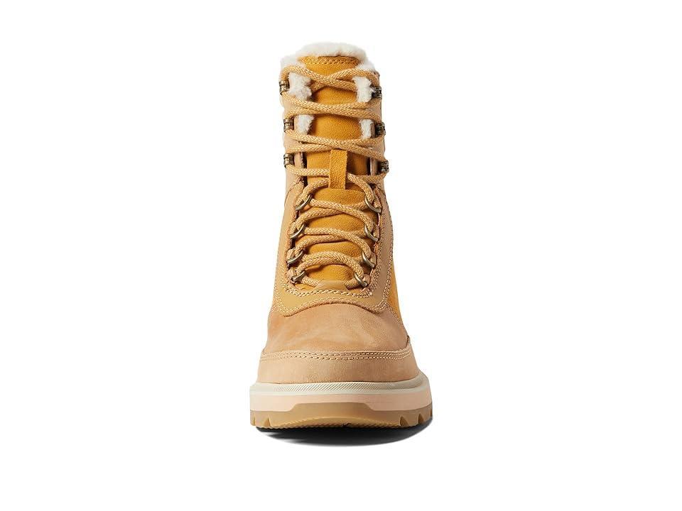 SOREL Lennox Lace Cozy STKD Waterproof (Geo Yellow/Curry) Women's Shoes Product Image