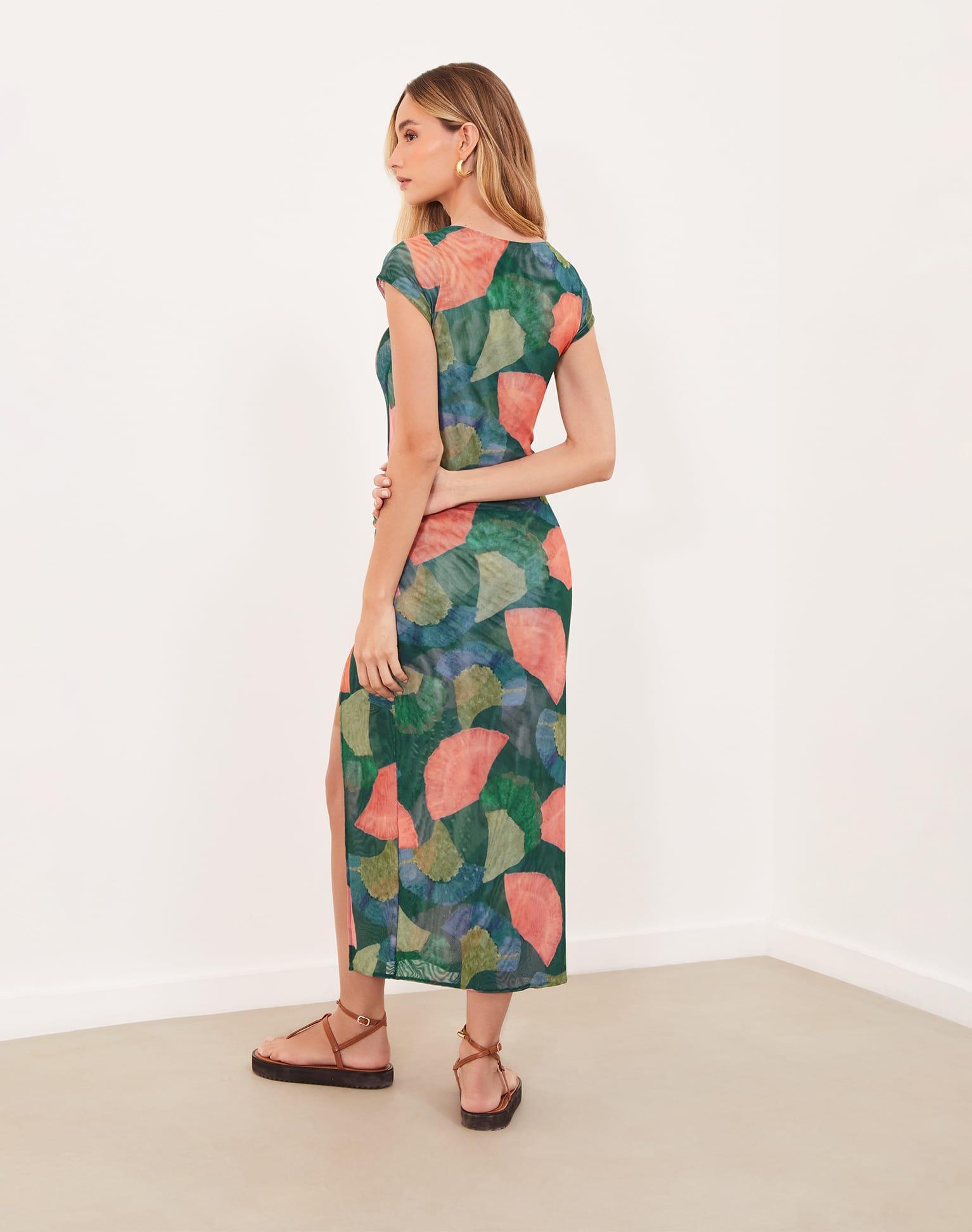 Suzi Midi Dress - Waterlily Product Image