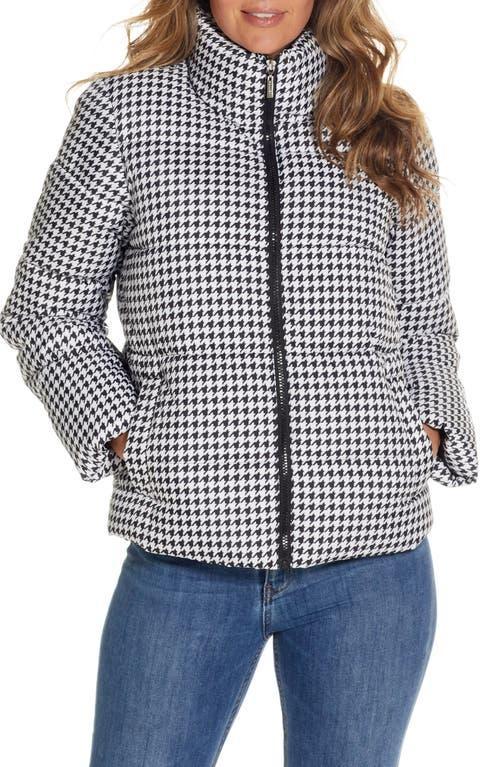 Gallery Houndstooth Puffer Jacket Product Image