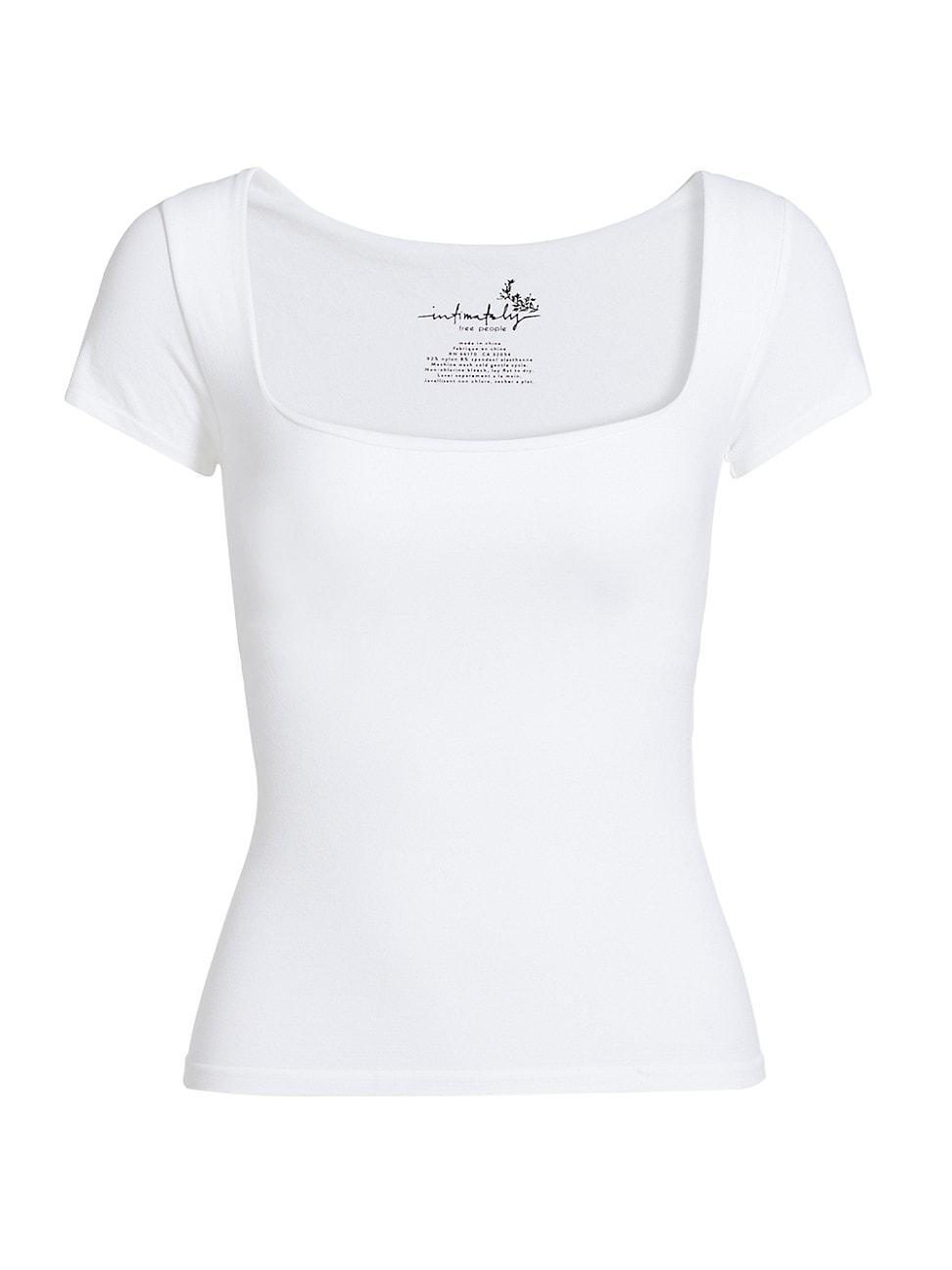 Womens Clean Lines Baby Tee Product Image