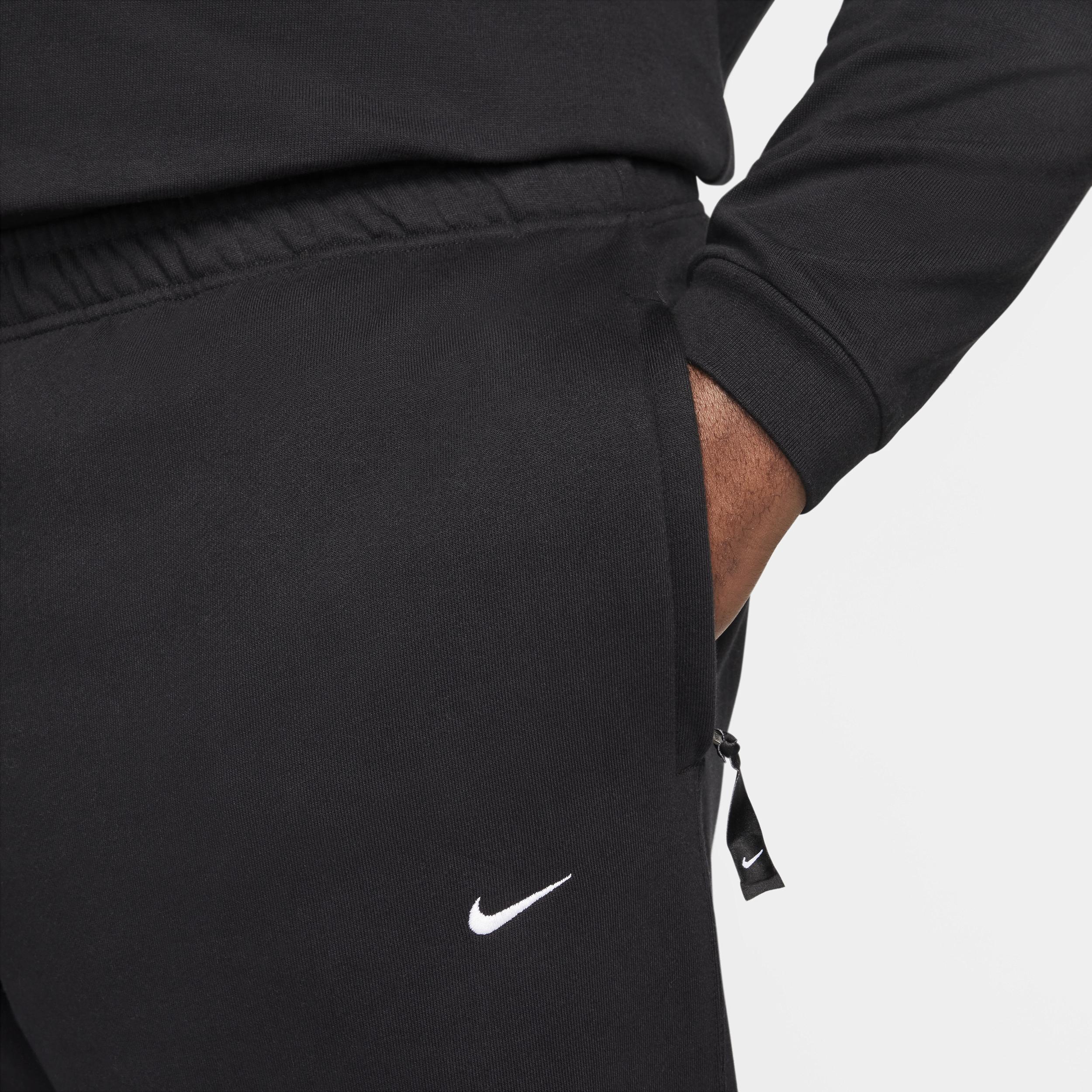 Nike Men's Solo Swoosh Open-Hem Fleece Pants Product Image