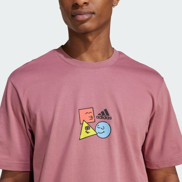 Positivity Shapes Graphic Tee Product Image