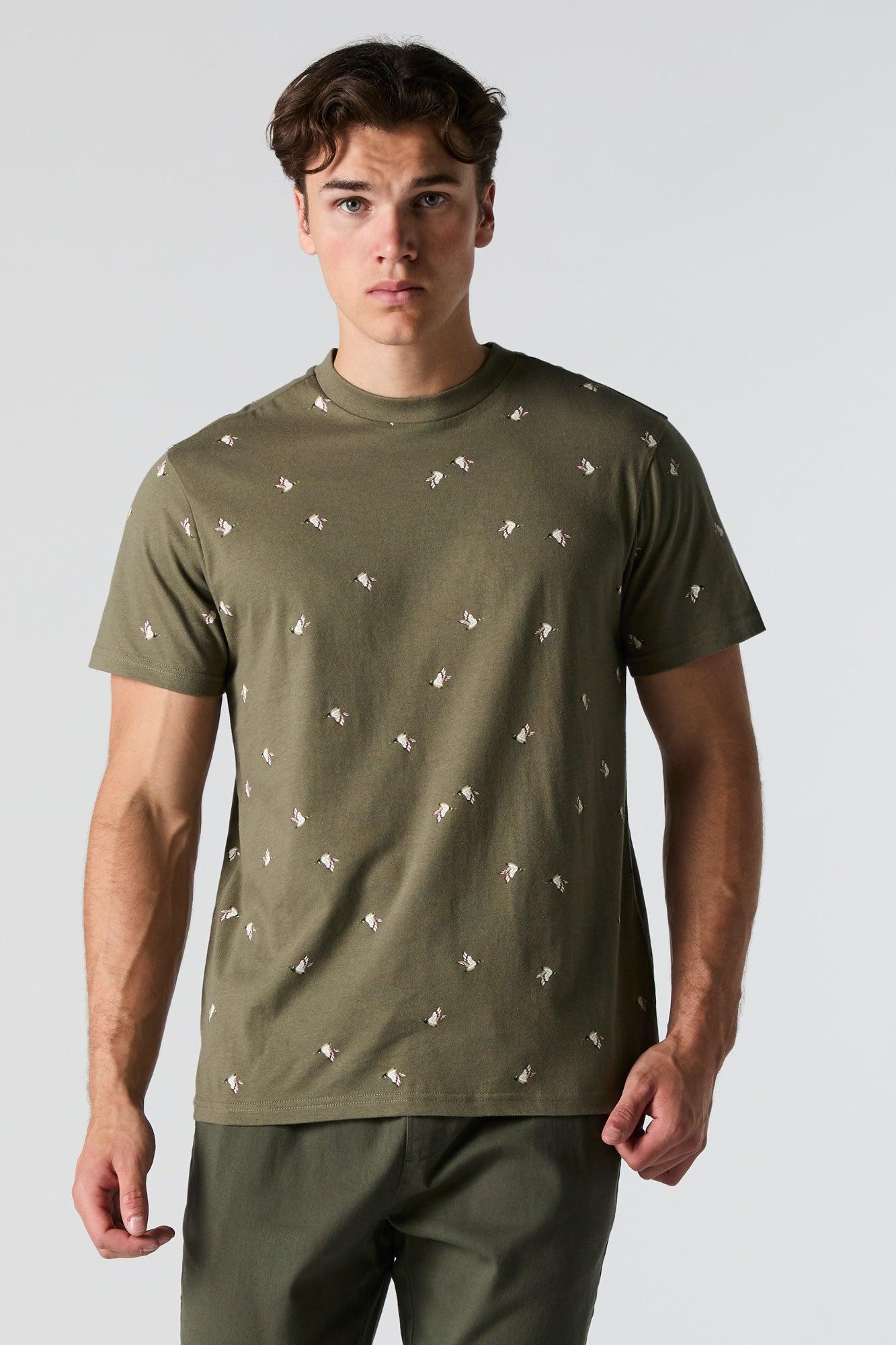 Duck Ditsy Print T-Shirt Male Product Image