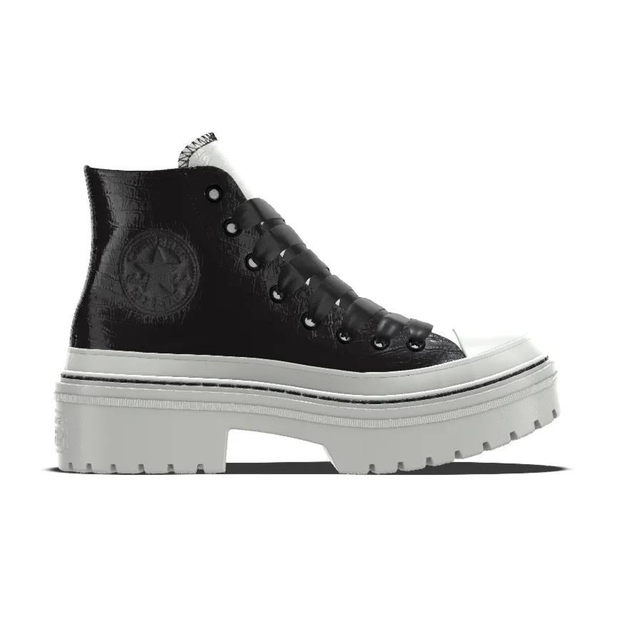 Custom Chuck Taylor All Star Lugged Heel Platform Leather By You Product Image