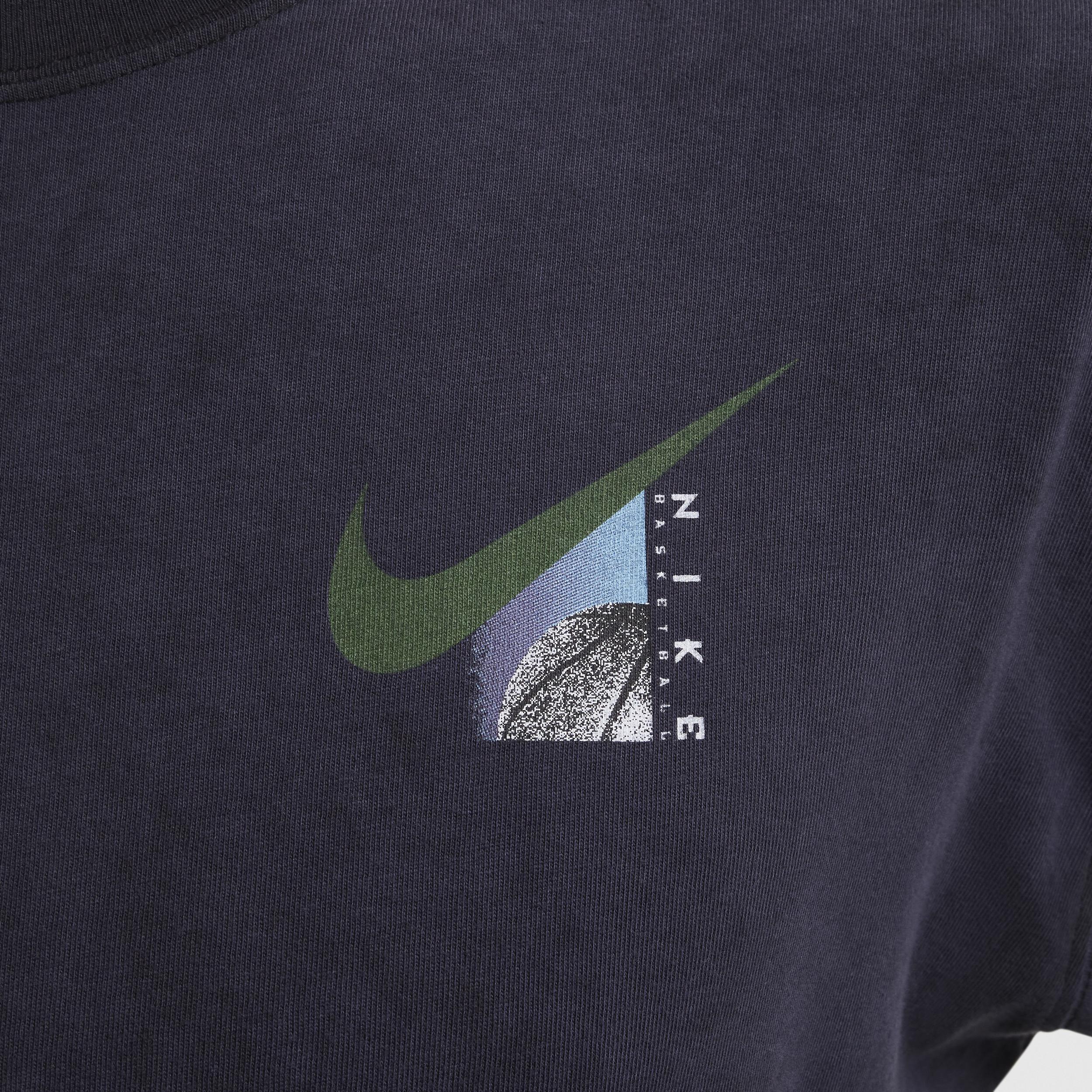 Nike Men's Max90 Long-Sleeve Basketball T-Shirt Product Image