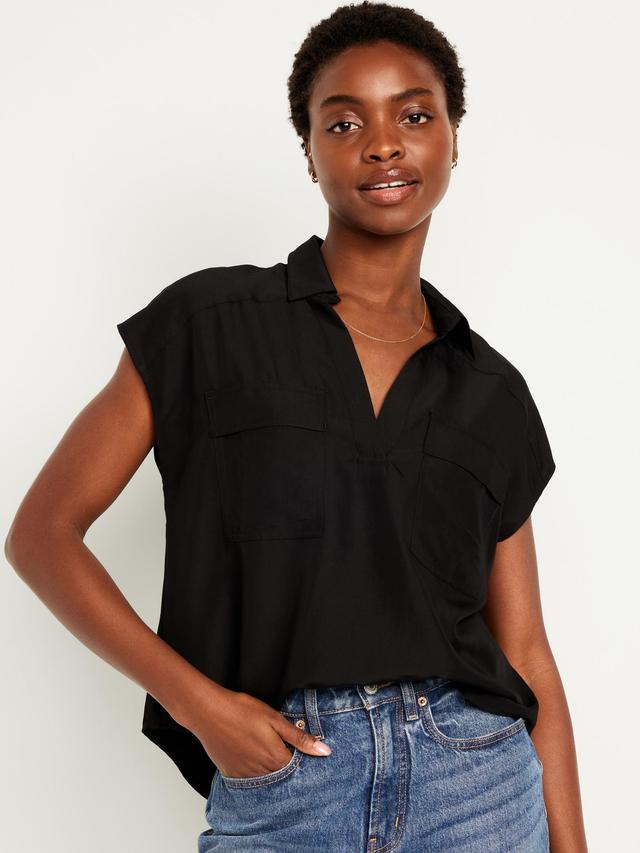 Dolman-Sleeve Utility Top Product Image