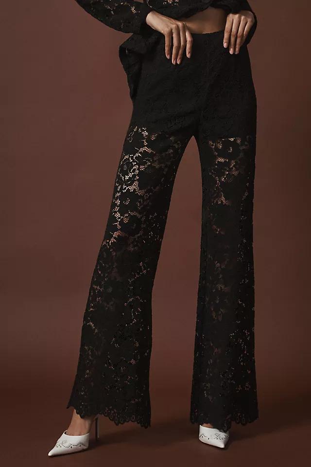 SANS FAFF London Lace Flared Pants Product Image