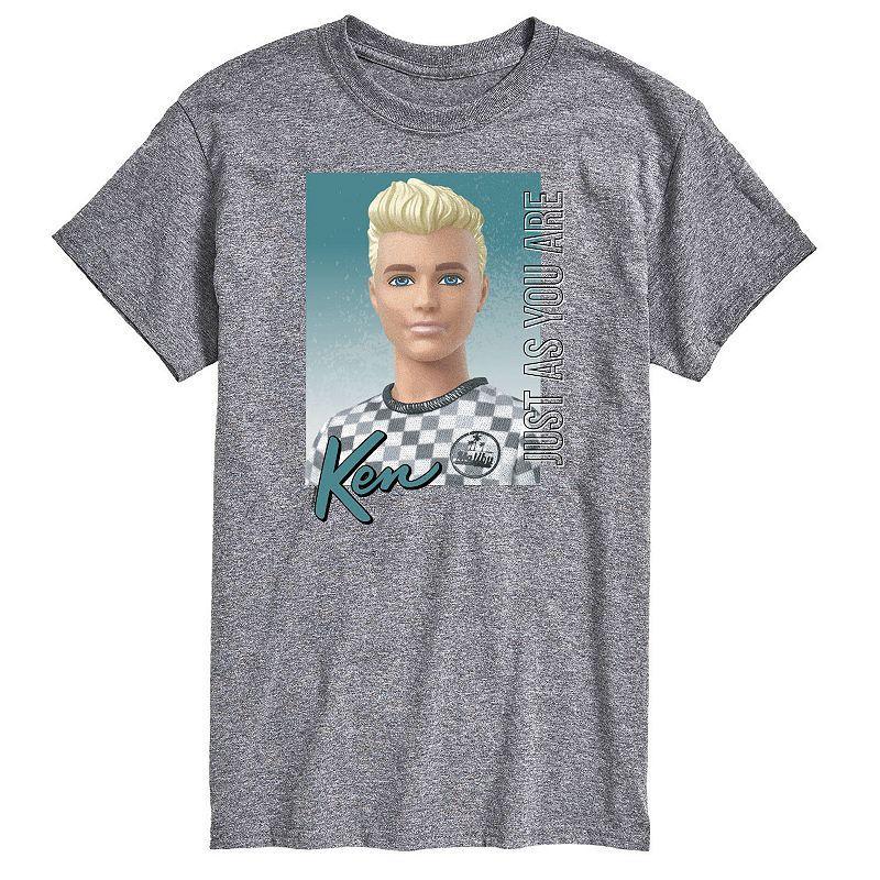 Big & Tall Barbie Ken Just As You Are Graphic Tee, Mens Product Image