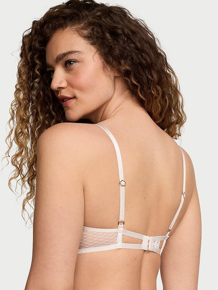 Wicked Unlined Daisy Chain Embroidery Balconette Bra Product Image