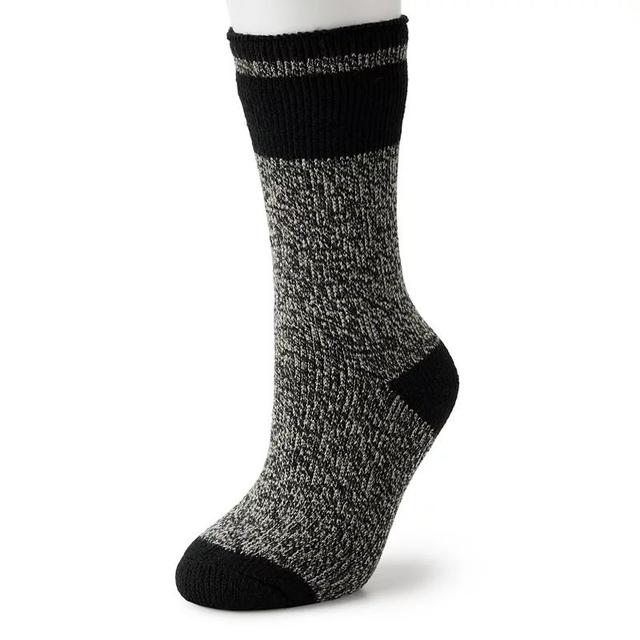 Womens Heat Holders Snowdrop Block Twist Crew Socks Product Image