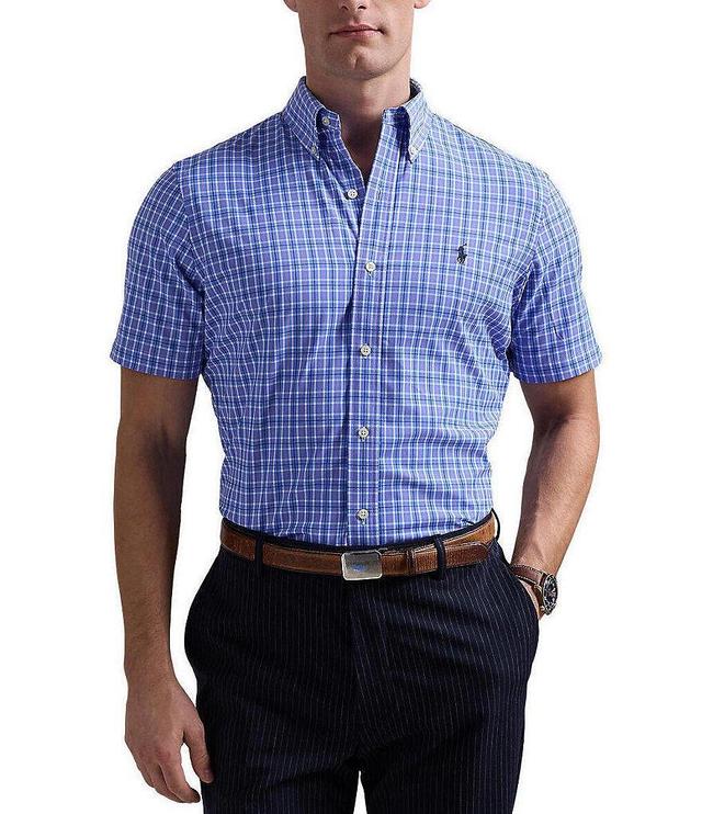 Polo Ralph Lauren Classic Fit Performance Stretch Twill Short Sleeve Woven Shirt Product Image