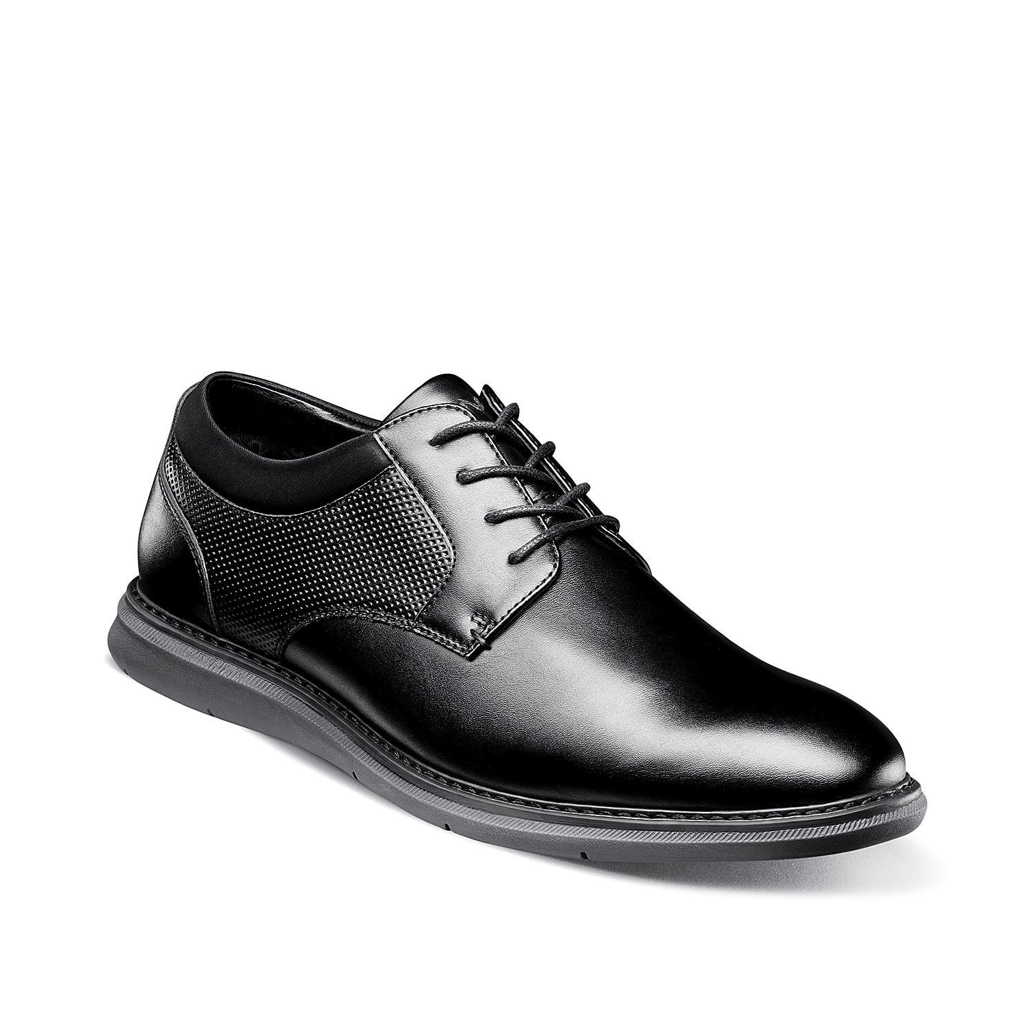 Nunn Bush Shoes Chase Plain Toe Oxford Black Product Image