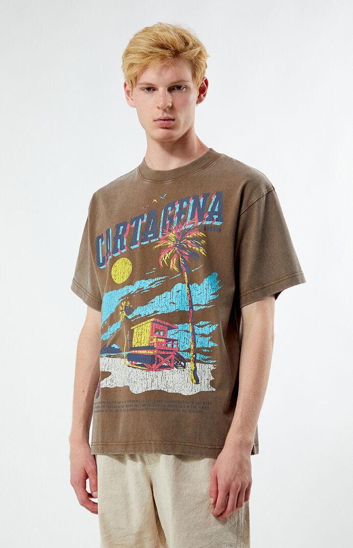 Men's Cartagena Washed Oversized T-Shirt Product Image