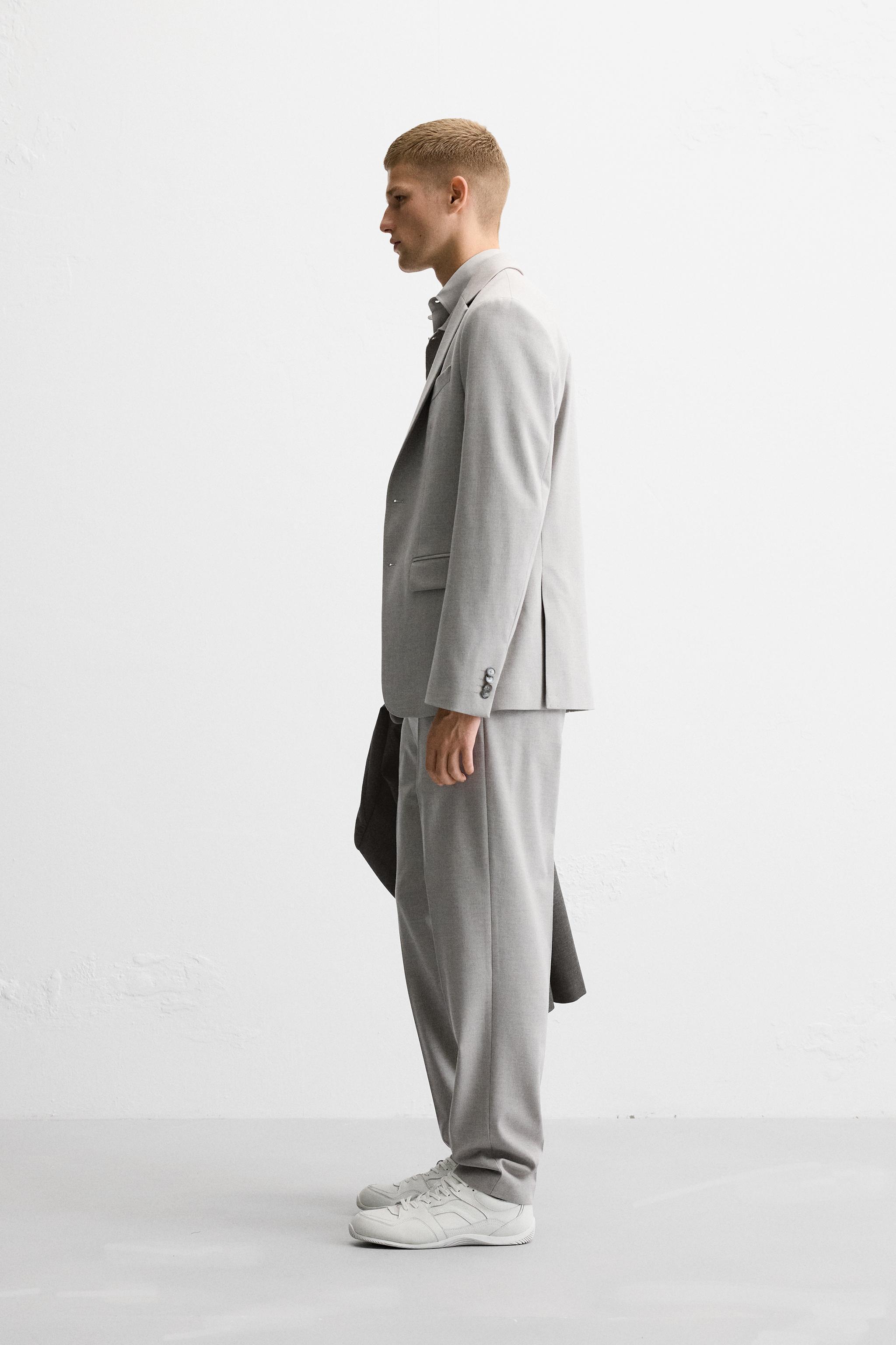 TEXTURED SUIT JACKET Product Image