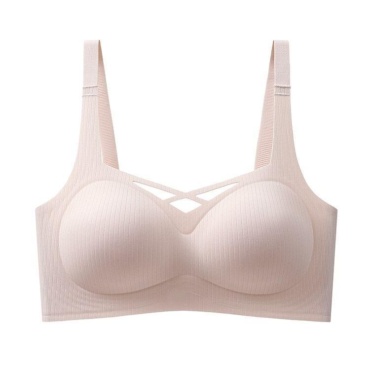 Plain Seamless Wireless Bra Product Image