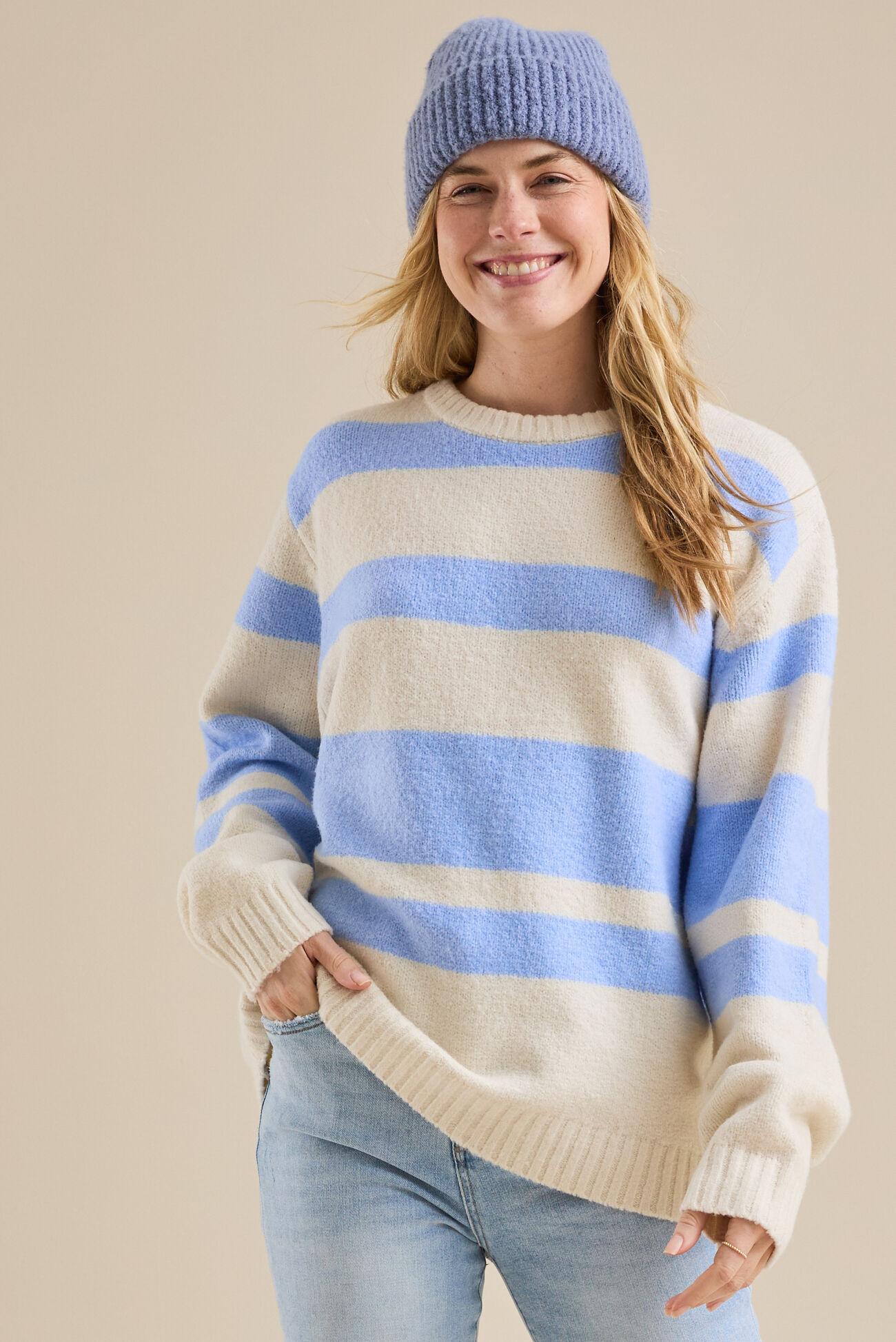 Off Duty Stripe Sweater Product Image