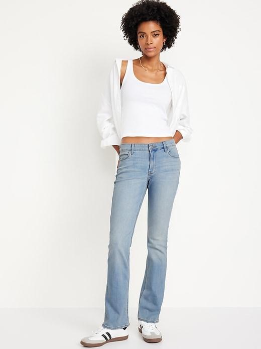 Mid-Rise Wow Boot-Cut Jeans Product Image