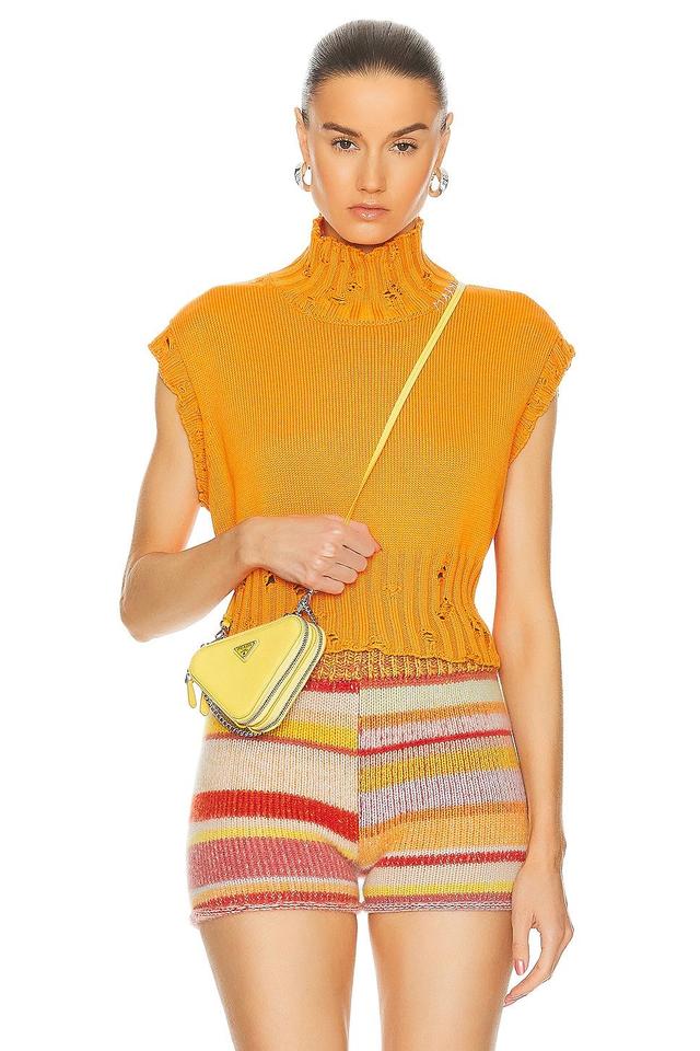 Marni Turtleneck Sweater in Orange Product Image