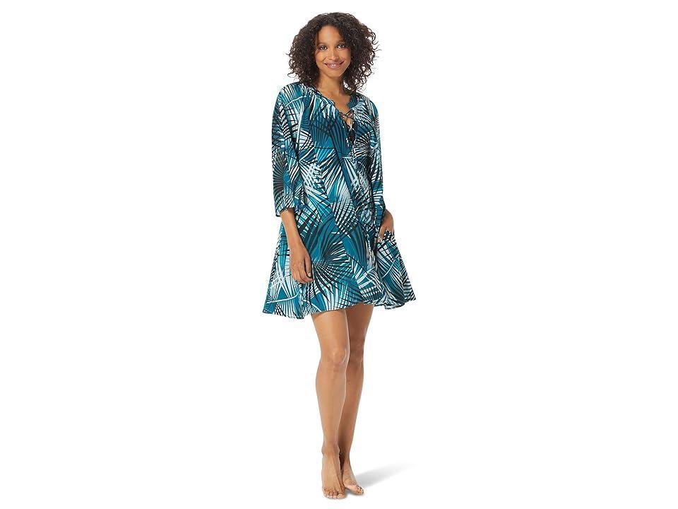 Coco Reef Womens Wonderlust Printed Dress Cover-Up Product Image