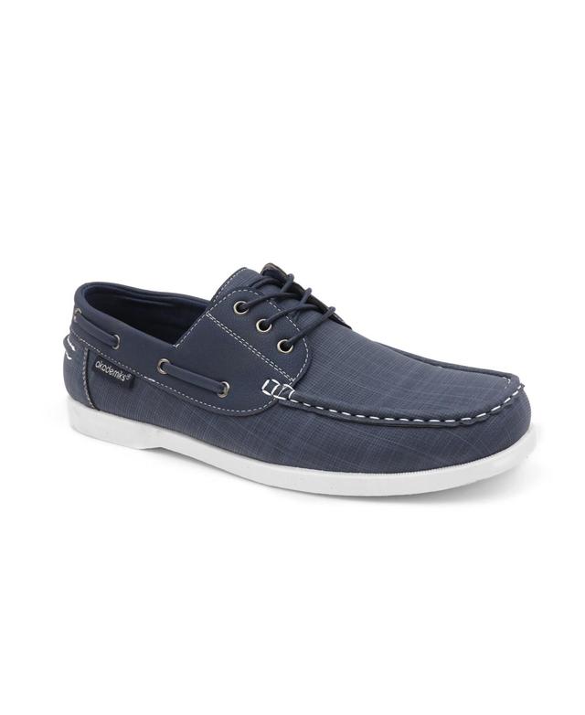 Akademiks Marina 2 Mens Boat Shoes Blue Product Image