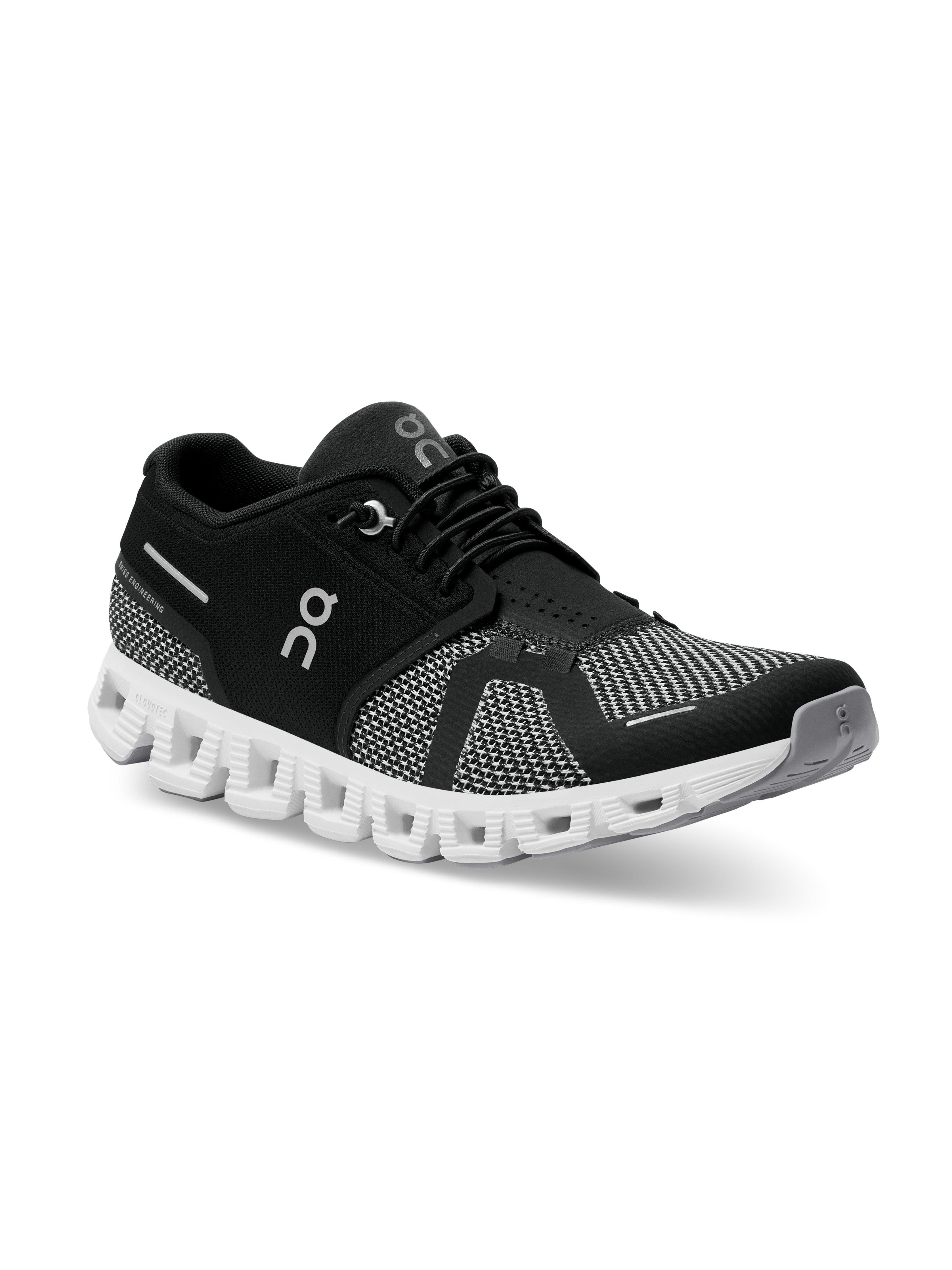 On Running Cloud 5 Combo Sneakers - Black Alloy Male Product Image