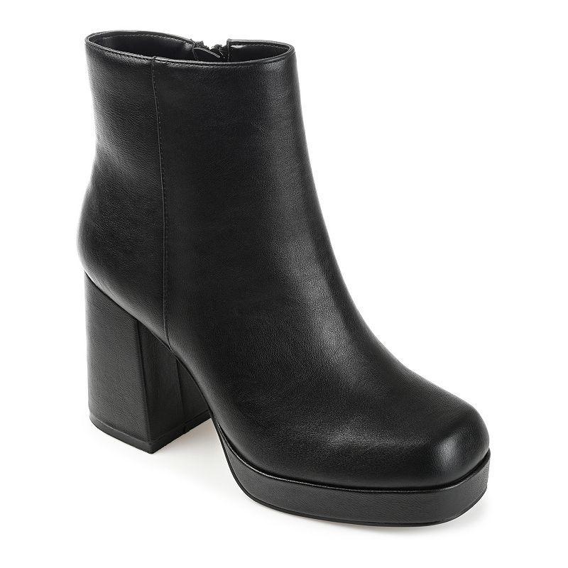 Journee Collection Mollie Tru Comfort Foam Womens Heeled Ankle Boots Product Image