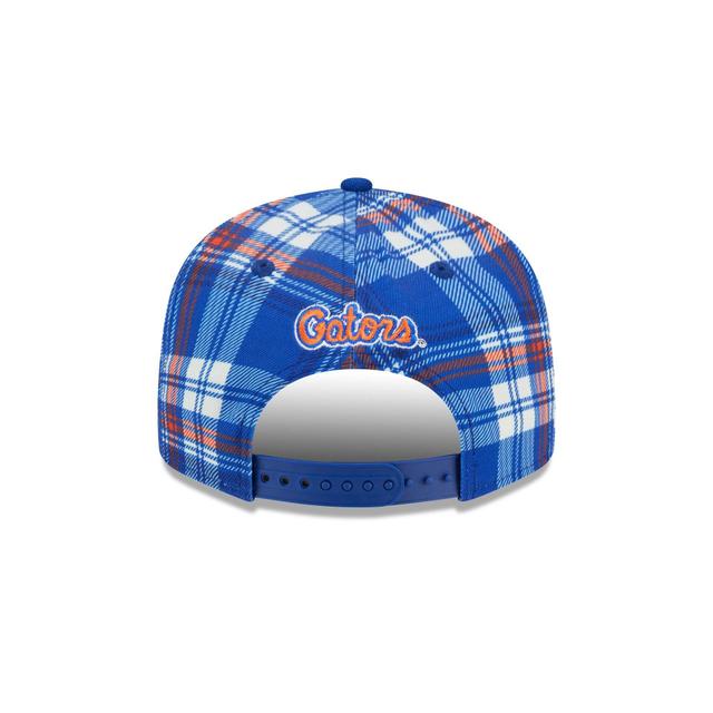 Florida Gators Plaid 9FIFTY Snapback Hat Male Product Image