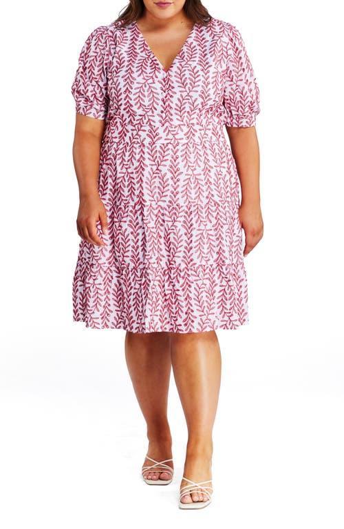 Estelle La Croisette Ruffle Hem Dress Product Image