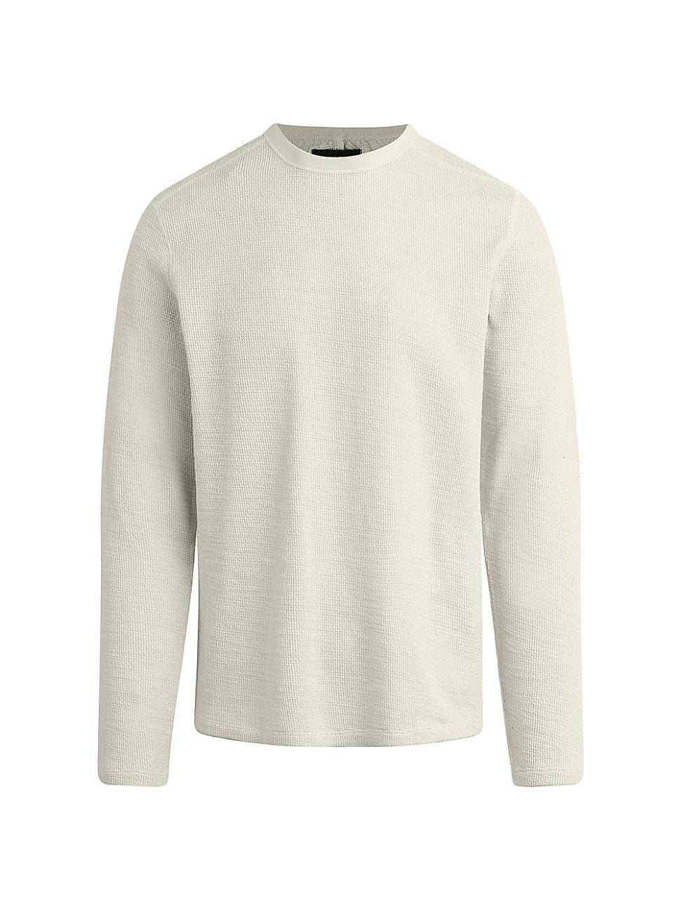 Mens Tate Waffle-Knit Crewneck Top Product Image