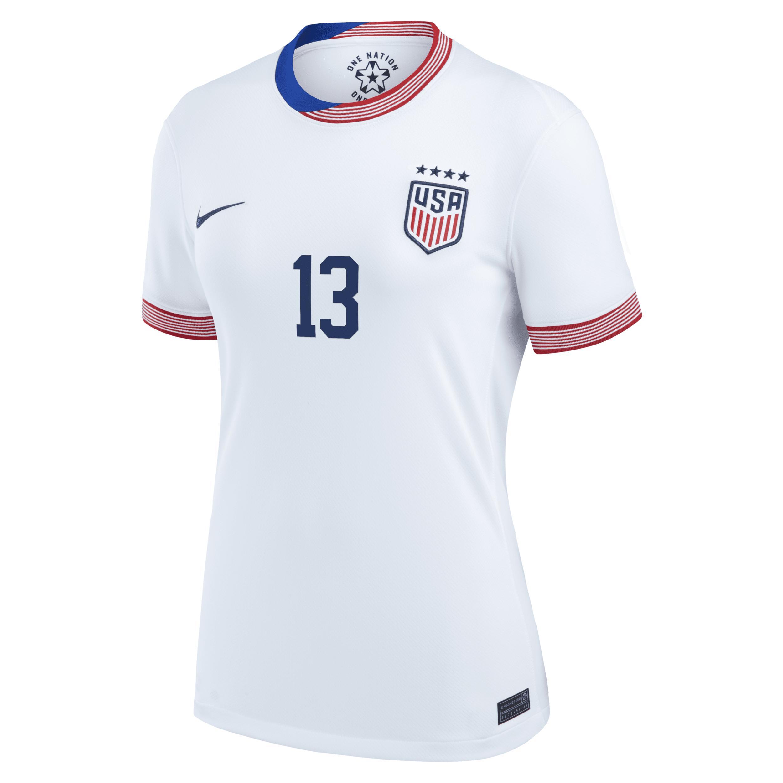 Alex Morgan USWNT 2024 Stadium Home Nike Women's Dri-FIT Soccer Jersey Product Image