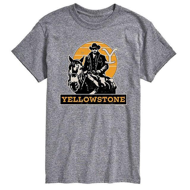 Mens Yellowstone RIP Riding Horseback Tee Product Image