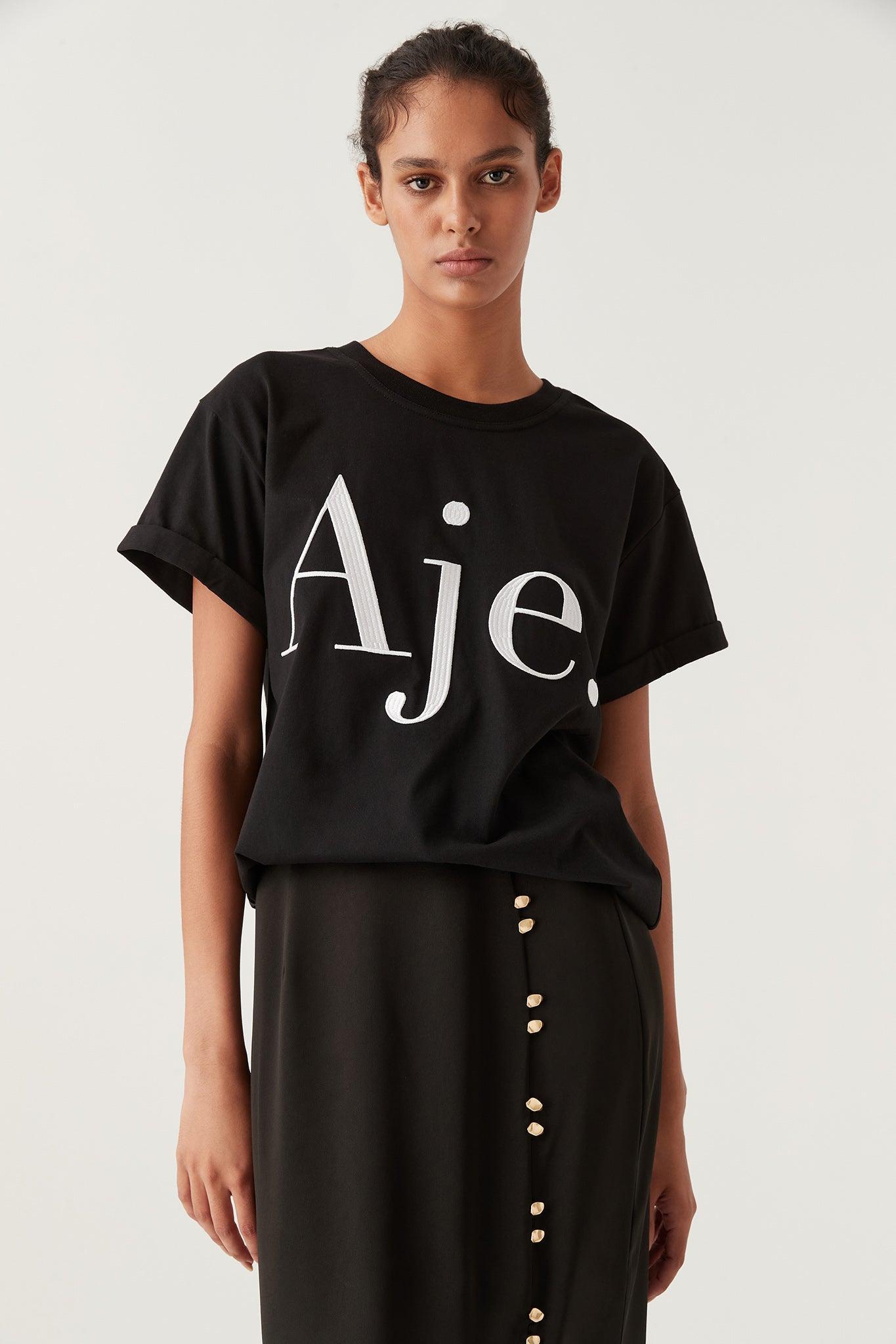 Alice Embroidered Logo Tee Product Image