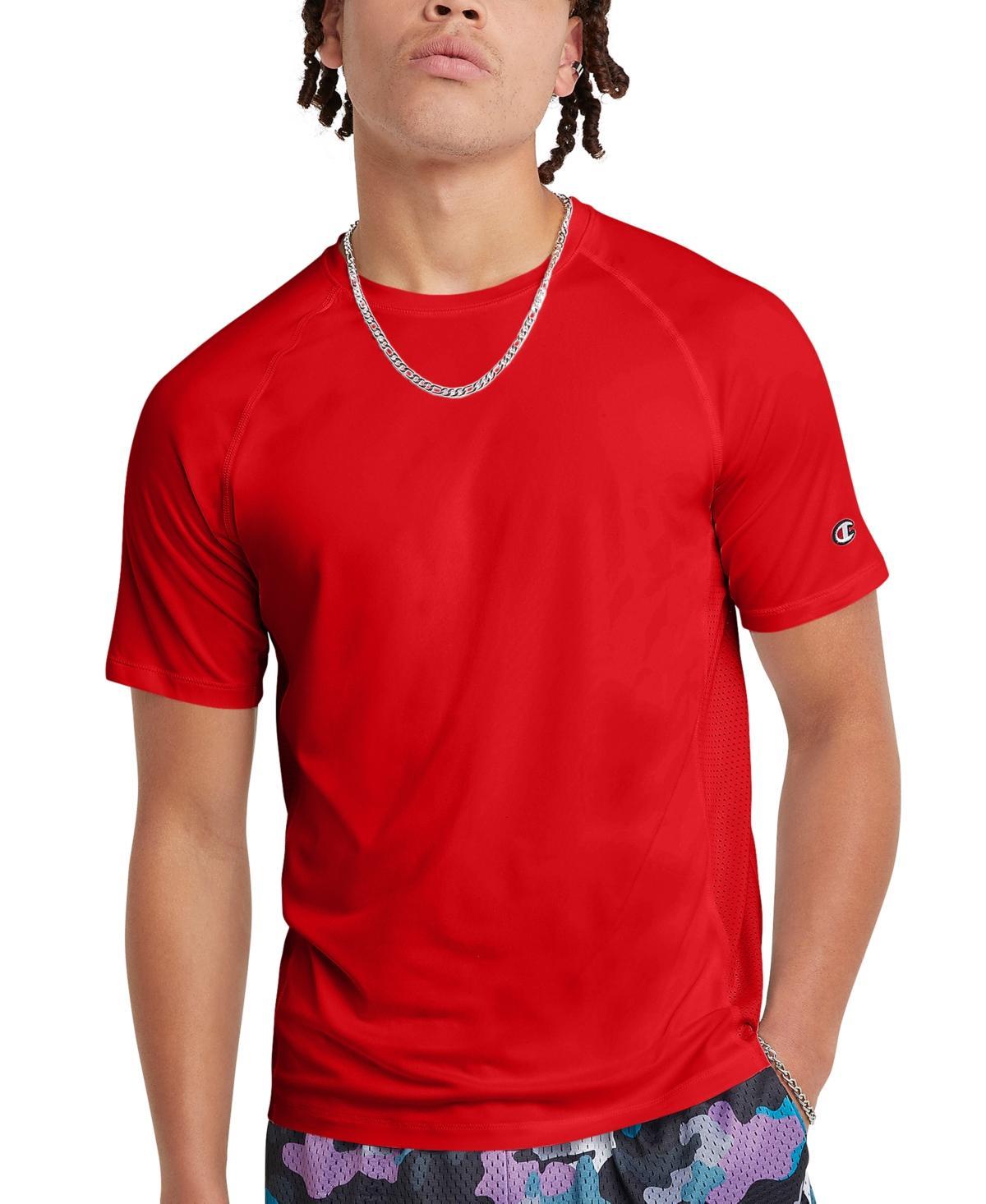 Mens Champion MVP Mesh Tee Athletic Blue Product Image