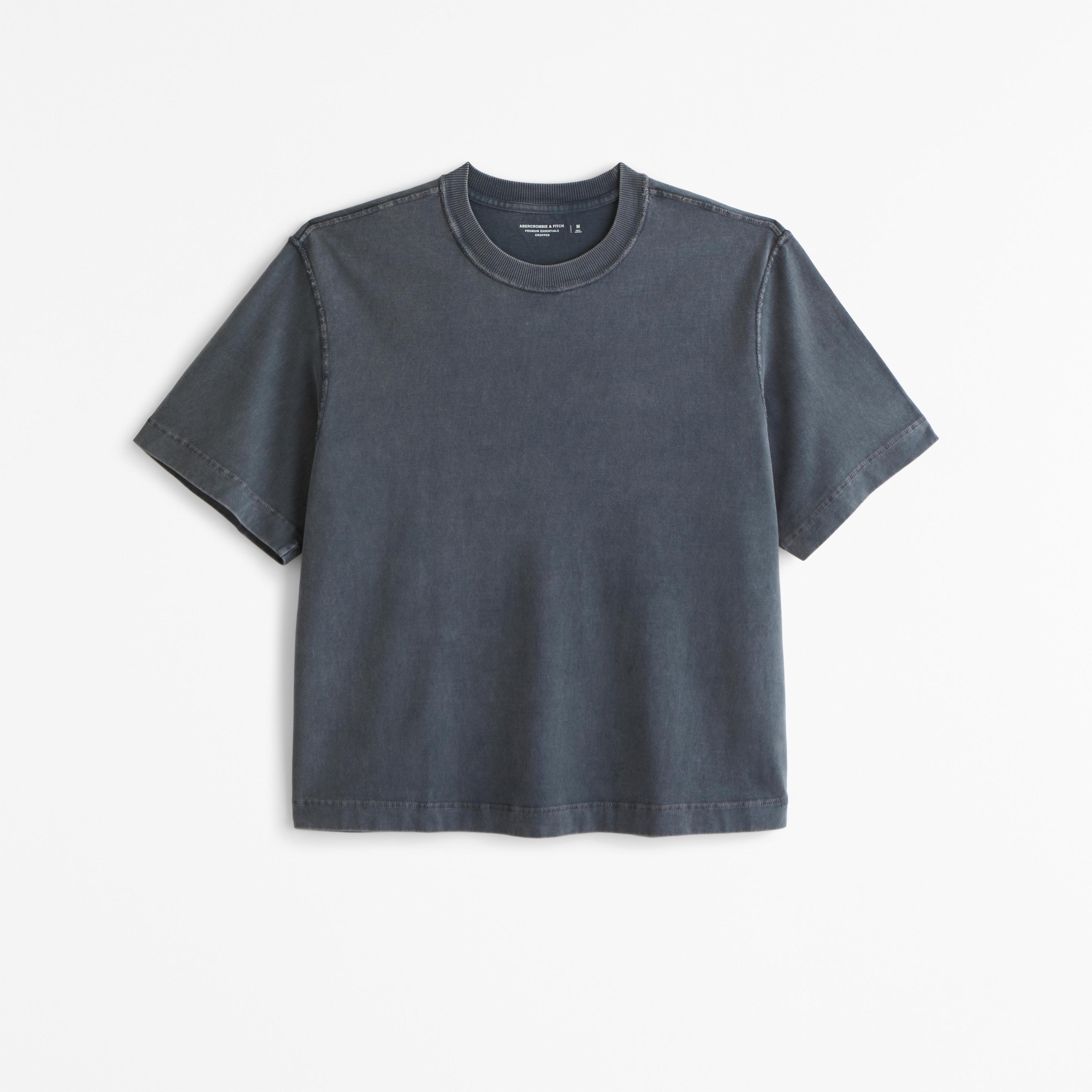 Premium Heavyweight Cropped Tee Product Image