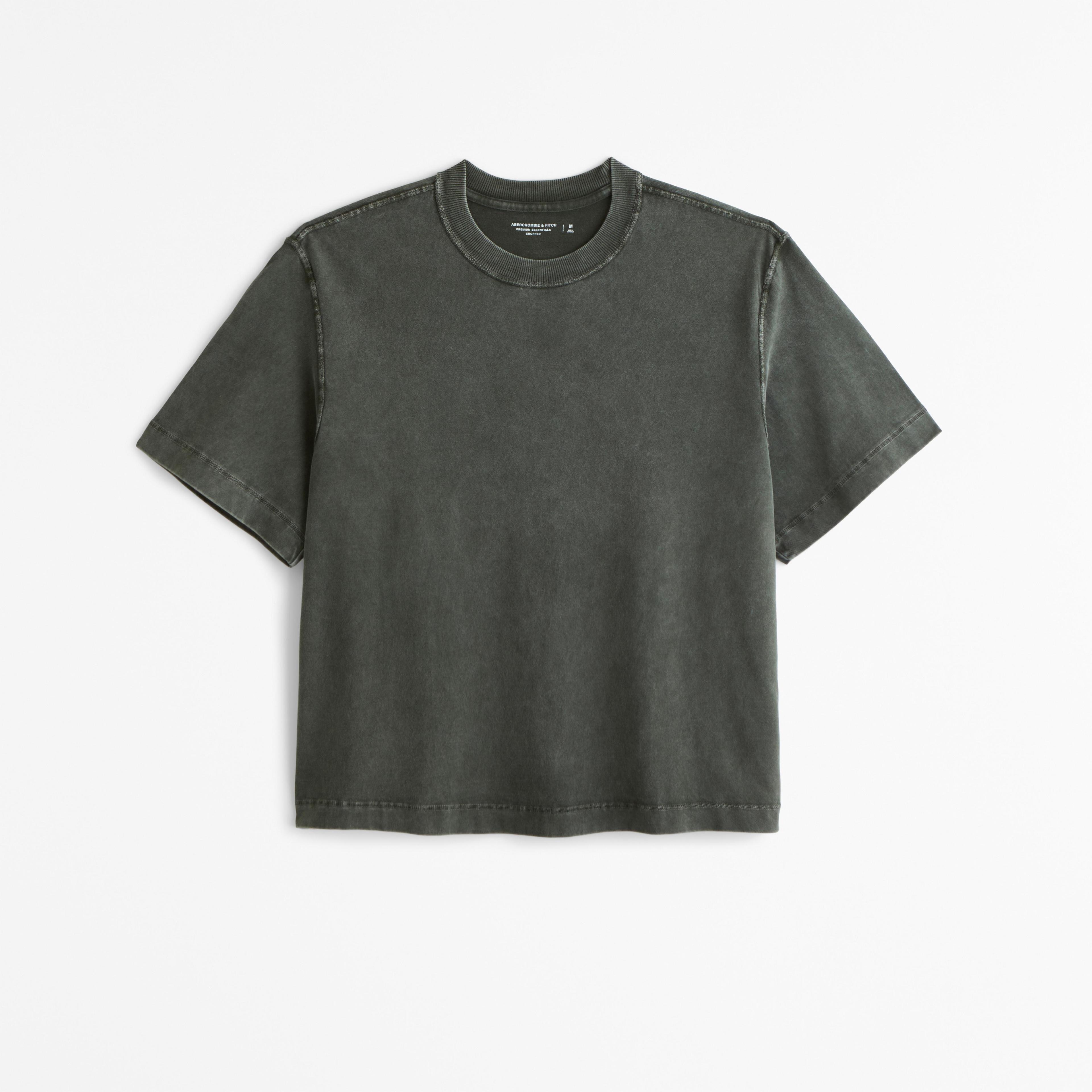 Premium Heavyweight Cropped Tee Product Image