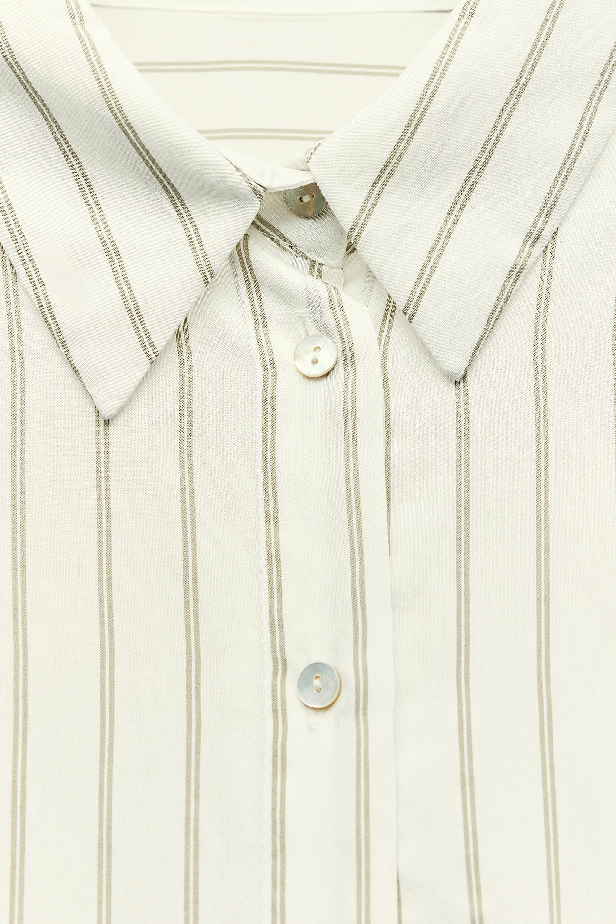 FLOWY STRIPED SHIRT Product Image