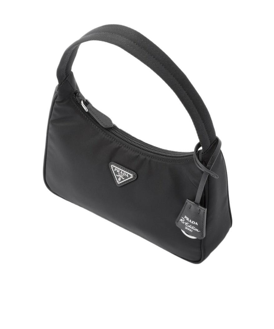 PRADA Re-edition 2000 Mini Tote Bag In Black Product Image