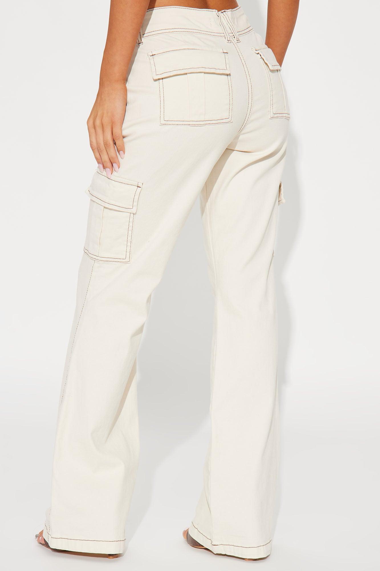 Never Look Back Flare Pant - Ivory Product Image