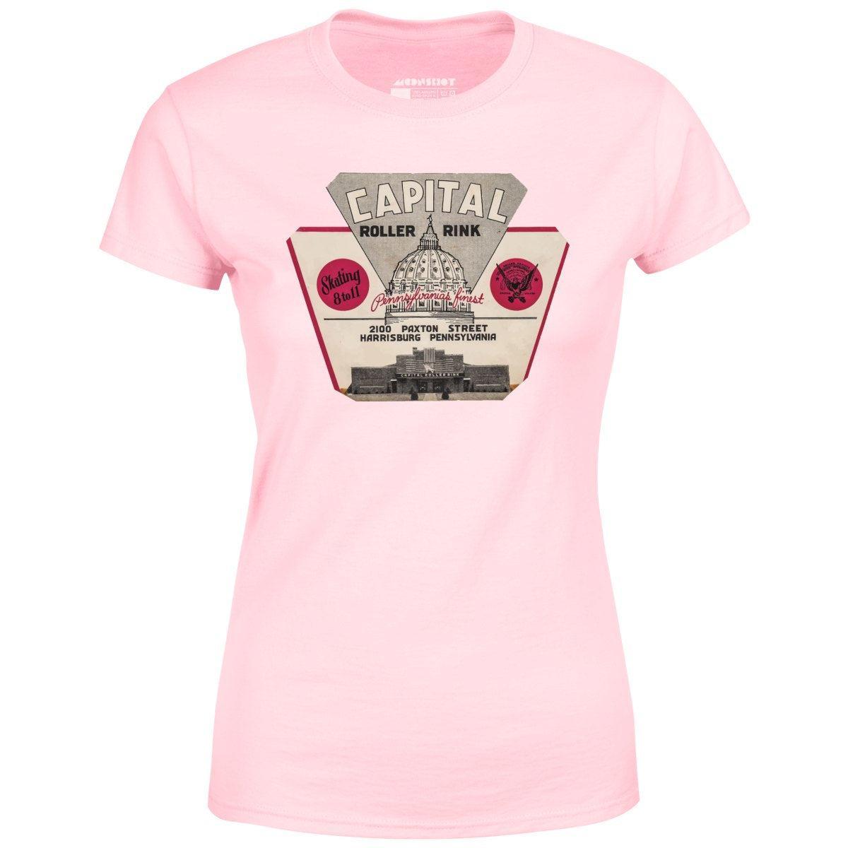 Capital Roller Rink - Harrisburg, PA - Vintage Roller Rink - Women's T-Shirt Female Product Image