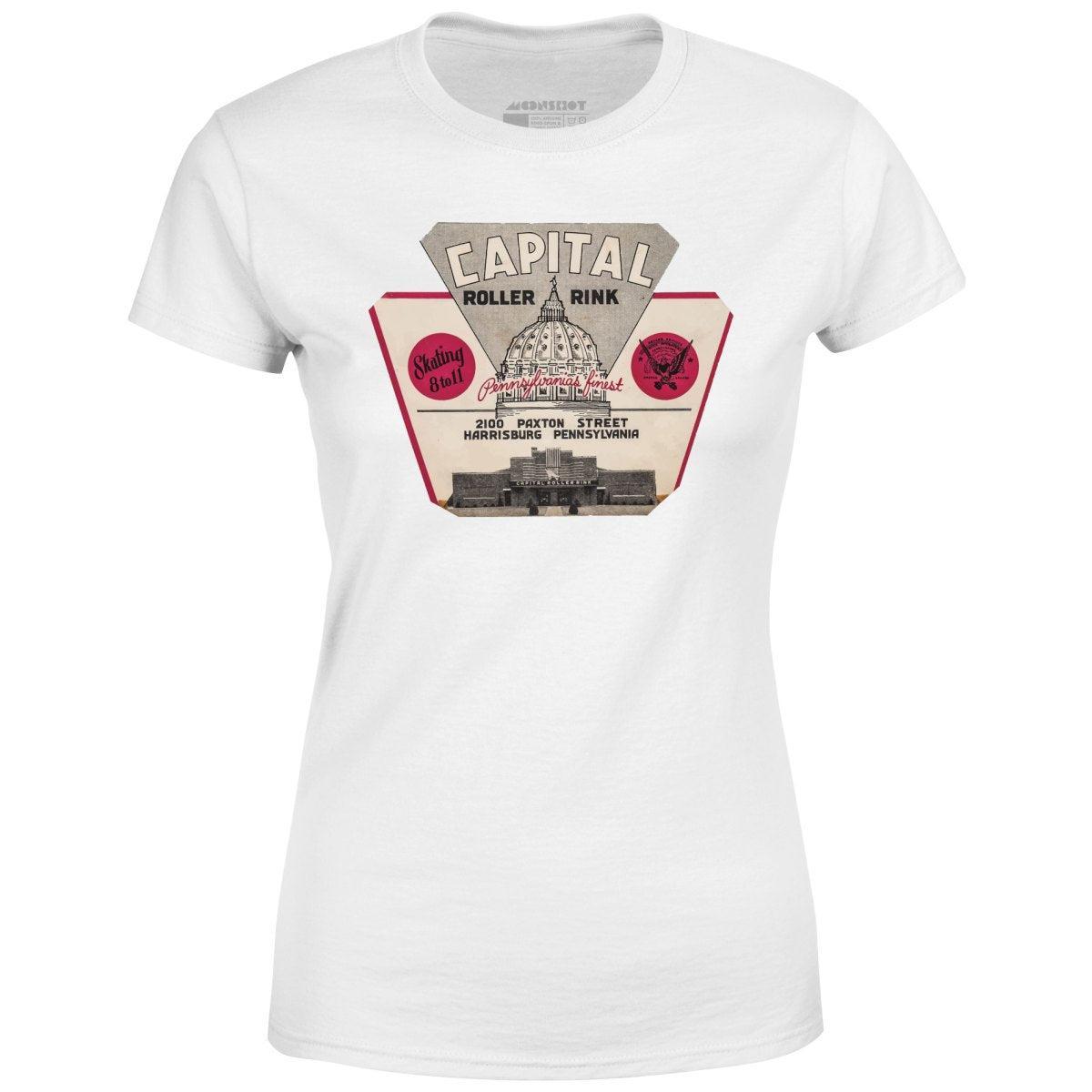 Capital Roller Rink - Harrisburg, PA - Vintage Roller Rink - Women's T-Shirt Female Product Image