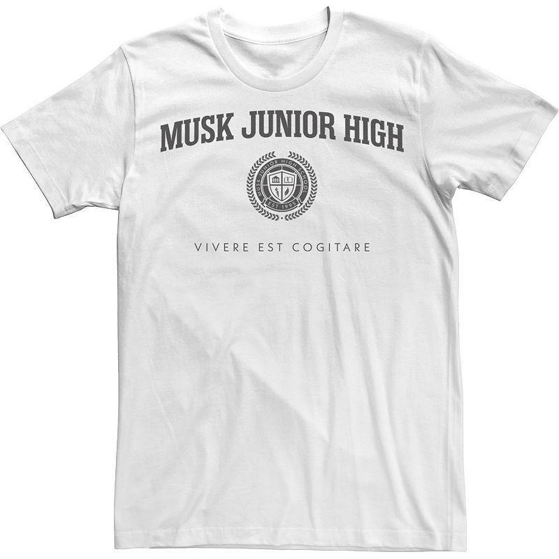 Mens Star Trek Discovery Musk Junior High Badge Logo Tee Product Image