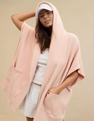 Hooded Fleece Cape Product Image